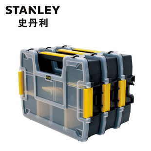 史丹利小型塑料存储盒工具盒工具箱收纳盒零件盒 STST14022-23