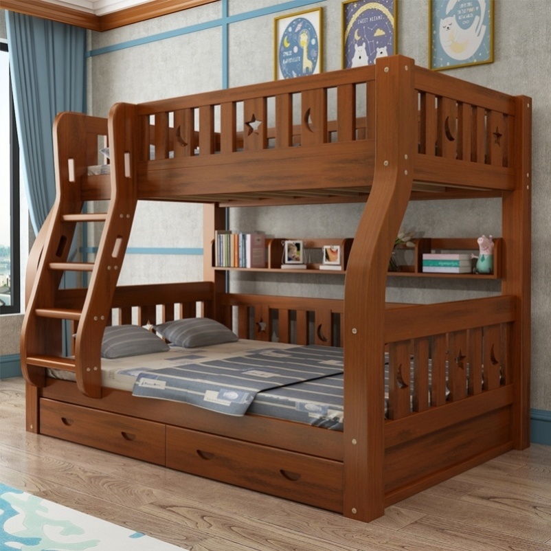 母子床上下床梯柜