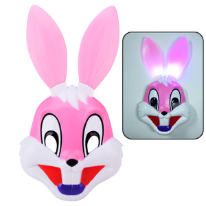 小兔子面具涂色效果图图片