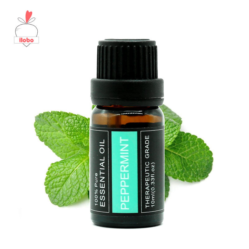 ilobo peppermint薄荷香薰精油单芳熏香加湿器专用鼻通提神醒脑