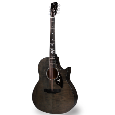 吉他声力乐器小雨手工夜樱单板41寸民谣23寸吉他民谣吉他