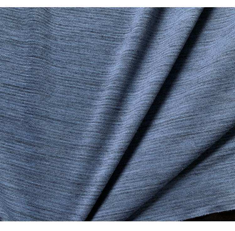 针织羊毛亲肤弹力薄型早秋美利奴细羊毛针织布料打底衫开衫面料