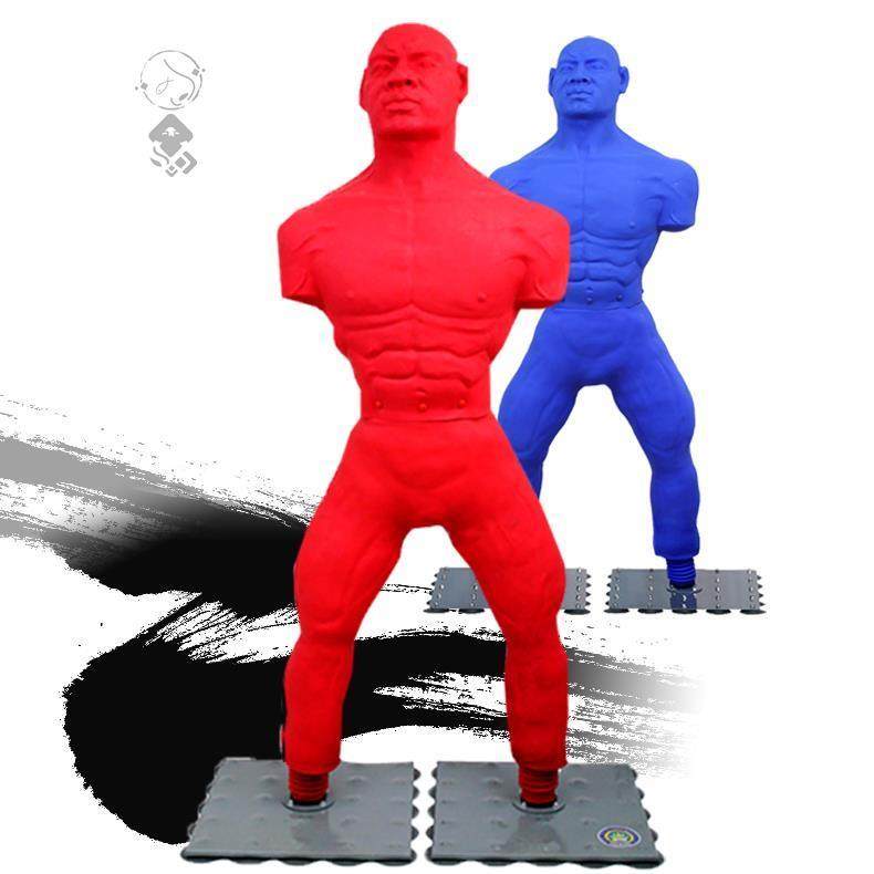 拳击假人靶尐不倒翁散打靶子硅胶人形沙袋立式拳击沙袋