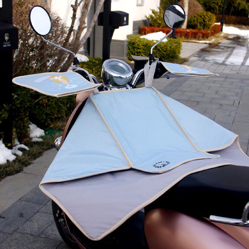 小款防晒春秋防水小车夏季夏天电动车挡风被小巧轻便雨罩防晒罩