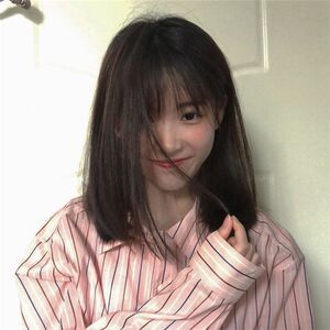 假发女中长发全头自然逼真空气刘海锁骨发修圆脸气质可爱初恋头套