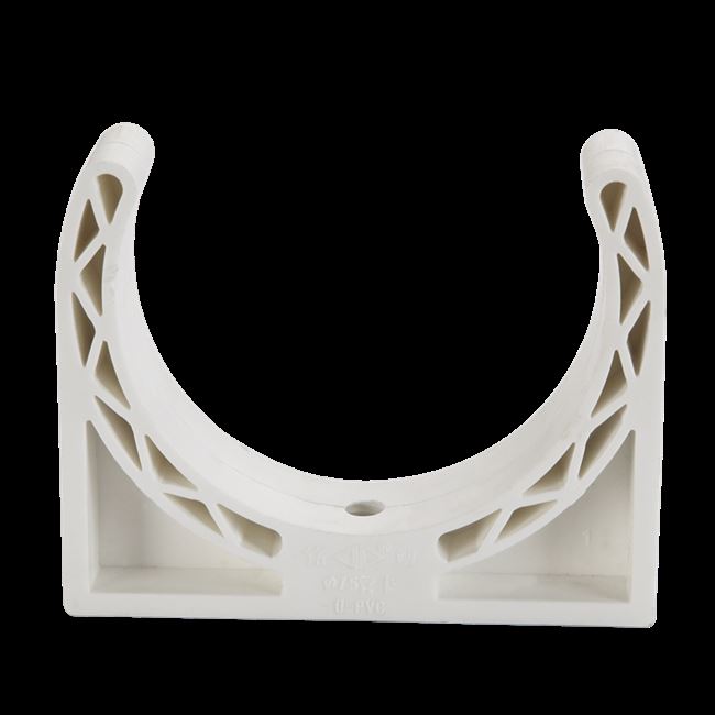 xy5075110pvc管卡排雨下水管道卡箍u型托支架马鞍管夹扣固定配件