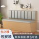 实木家用餐厅卡座沙发靠墙商用奶茶店餐饮店酒吧定制储物新款卡座