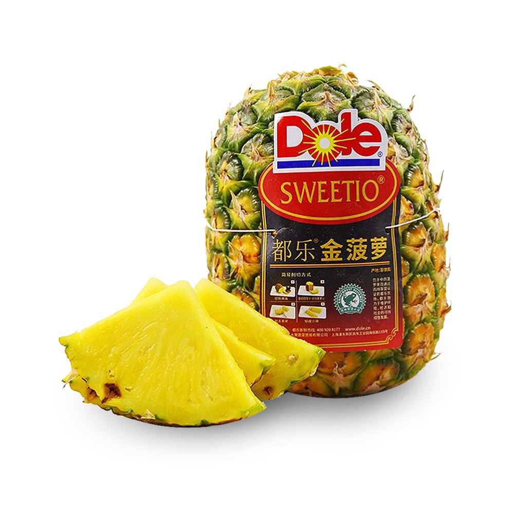 dole都乐菲律宾凤梨新鲜当应季水果6-7斤整箱包邮无眼手撕金菠萝