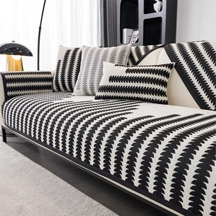 浦江沙发垫四季通用沙发盖布高级感雪尼尔沙发套防滑耐脏沙发坐垫
