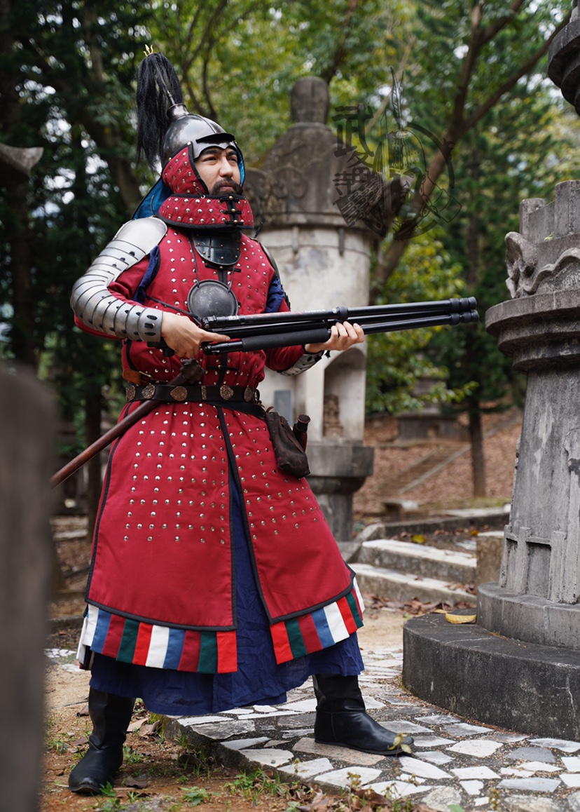 武备寺大明布面甲 辽东铁骑 明军布面甲 大明布面甲  关宁铁骑