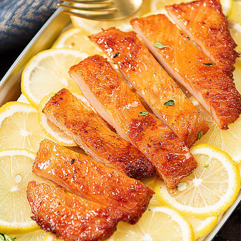 【食者道】鸡排半成品黑椒/奥尔良/孜然80g*10袋香煎鸡排组合