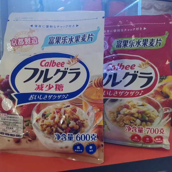 卡乐比Calbee水果燕麦片京都富果乐北海道700g早餐即食谷物冲饮