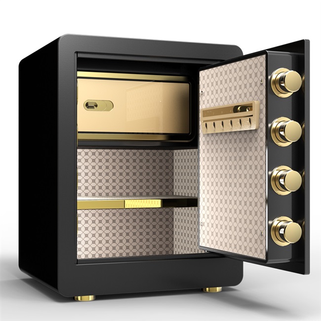 指纹密码保险箱超小型图片