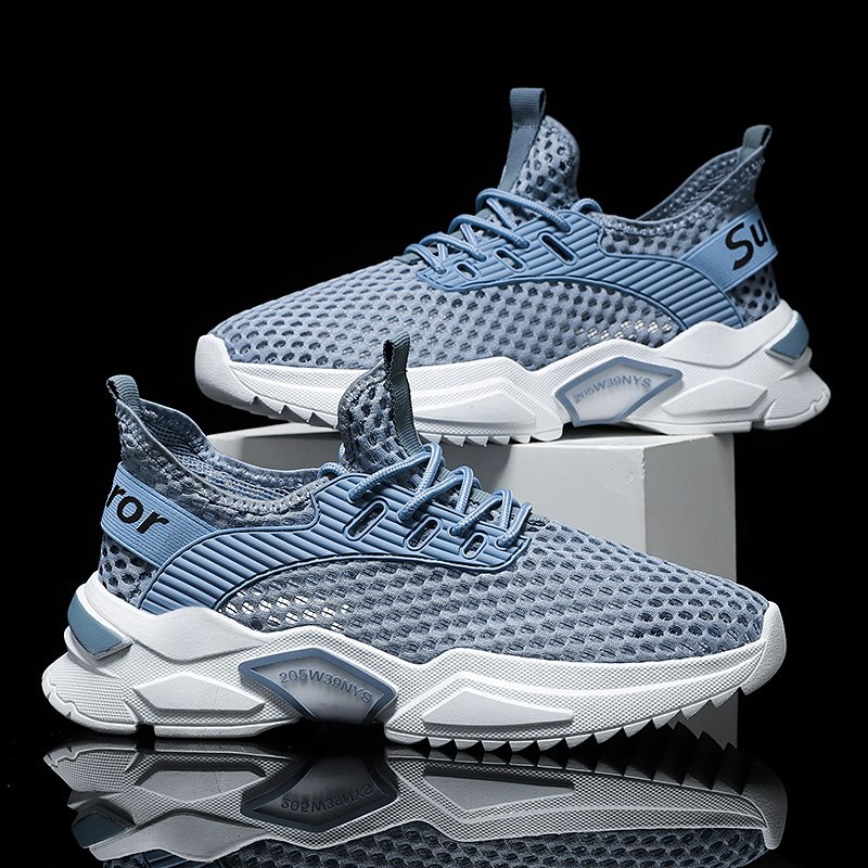 李宁男鞋夏季透气防臭网面鞋