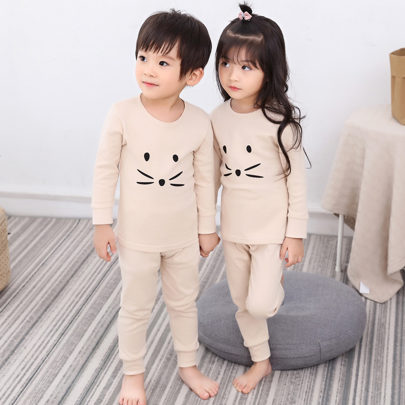 Toddler Girls Boys Clothes Children's Cotton Pajamas Set Tee在类目 个性定制/设计服务/DIY, 服饰箱包定制, 儿童服装加工定制, 儿童套装加工定制中 - 来自Buy2taobao.com提供专业的淘宝代购服务