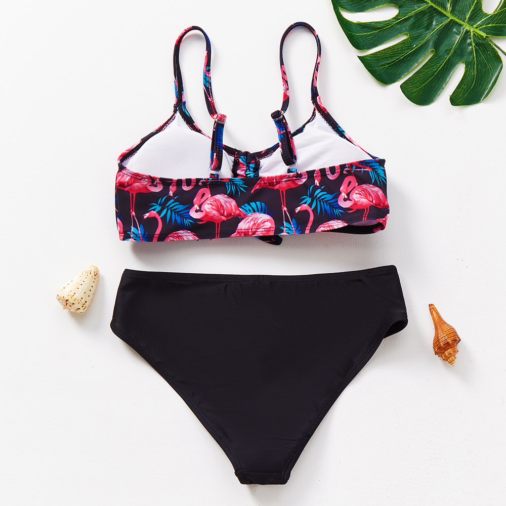 6~13Y Teenager Girls Bikini set Flamingo Girls Swimsuit New|msdalam kategori adat peribadi/Design Services/DIY, beg pakaian adat, 儿童服装加工定制, 爬服/连身衣加工定制 - dari Buy2taobao.com untuk memberikan perkhidmatan ejen Taobao profesional membeli