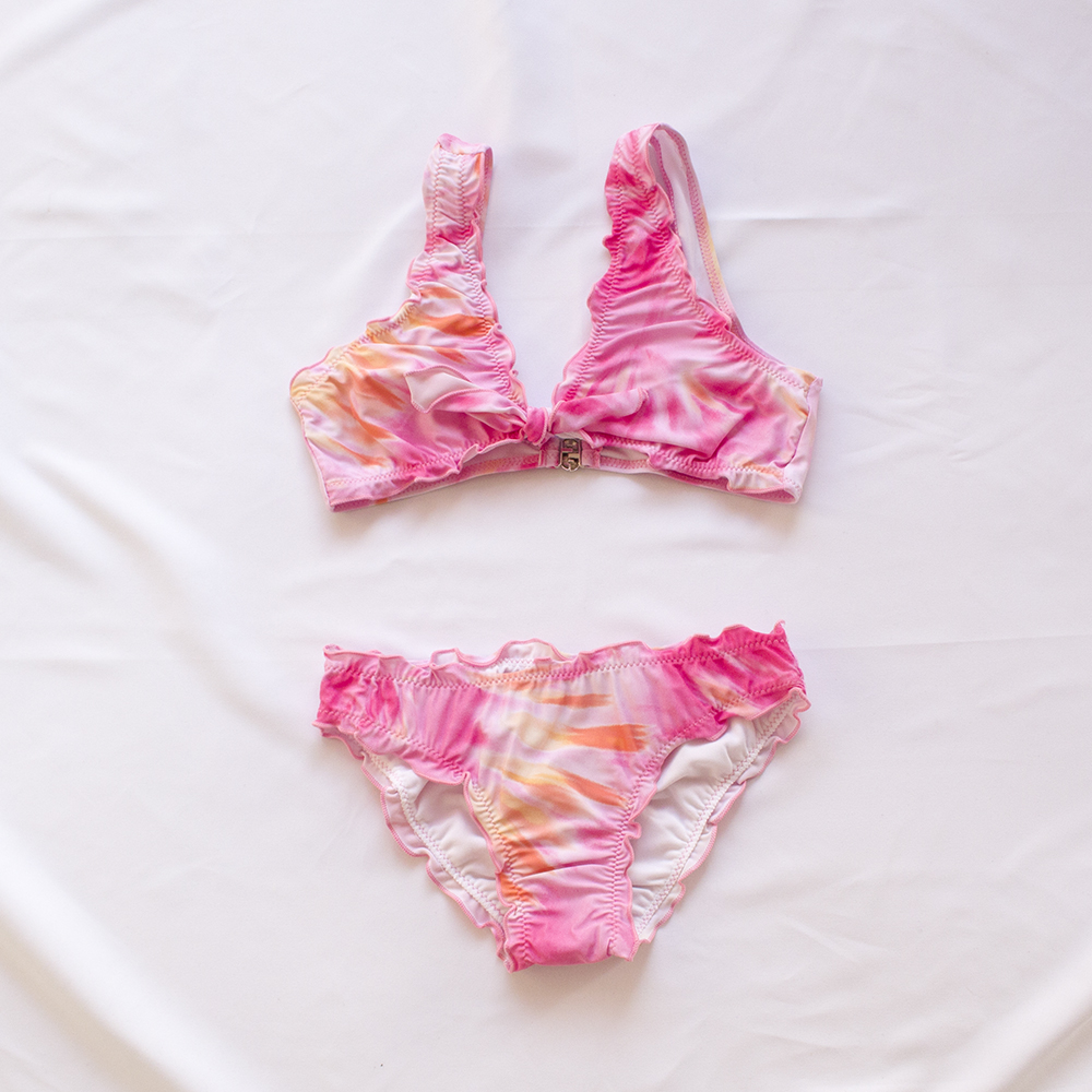 Gradient Kids Girls Bikini Set 2022 Tie Dye Girls Kids Swimw在類目 個性定製/設計服務/DIY, 服飾箱包定製, 儿童服装加工定制, 爬服/连身衣加工定制中 - 來自Buy2taobao.com提供專業的淘寶代購服務