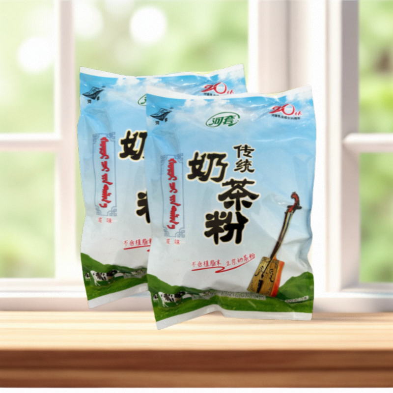 河套 传统奶茶粉 咸味320g 内