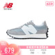 New Balance NB官方正品男女鞋327系列元组灰休闲运动鞋MS327LAB