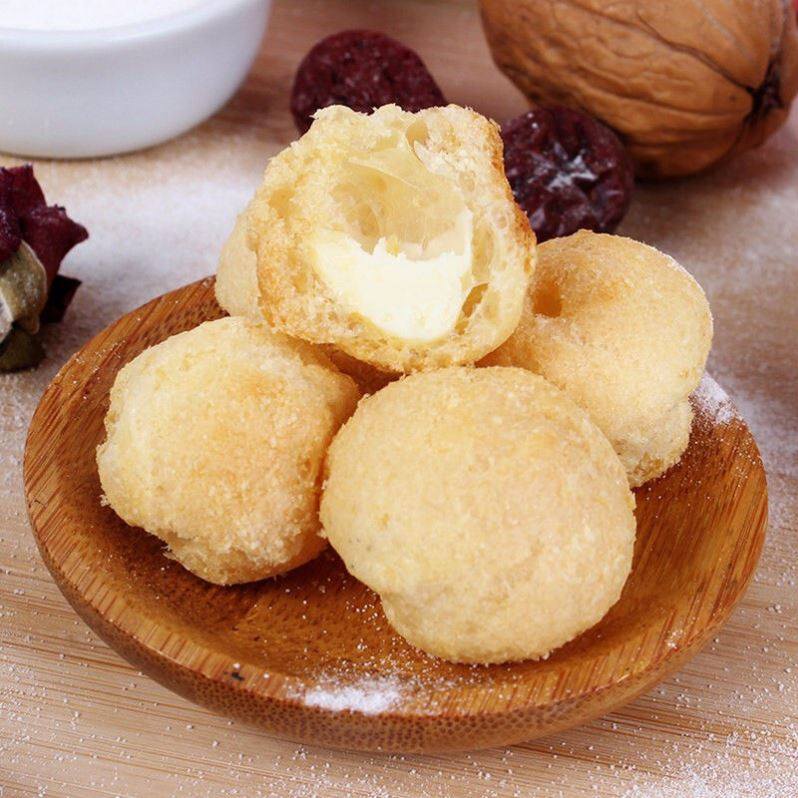 康师傅乐芙球60g牛奶巧克力草莓味注心饼干休闲零食点心泡芙热销