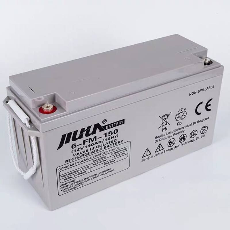 原装JIUHUA九华蓄电池FM12V-150 储能免维护型 医疗仪器应急电瓶