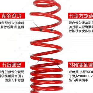 定制了改装短弹簧悬挂降低车身提升操控短簧绞牙避震可调后前减震