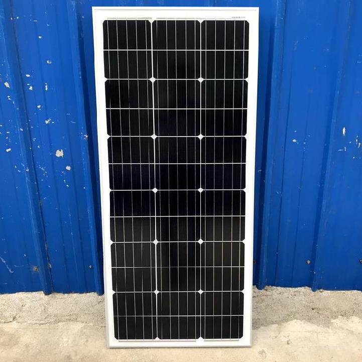 晶片光伏板发电单晶硅50w12v太阳能新农村220v板单大功率电池板