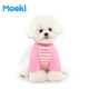 mookipet狗狗猫咪春秋新款衣服打底衫比熊泰迪雪纳瑞宠物T恤可爱
