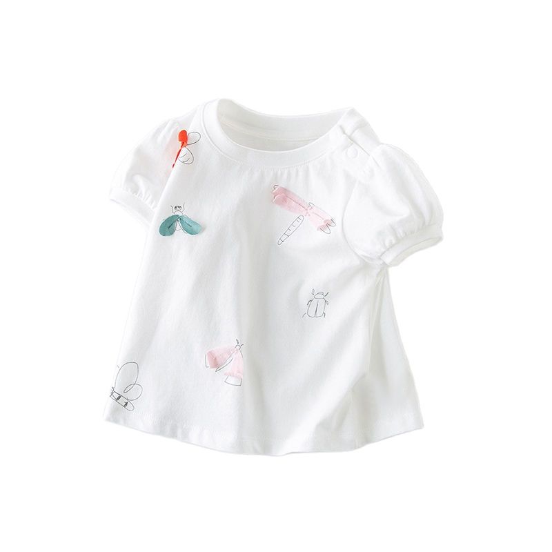 Girls ' T-shirt short-sleeved summer cotton thin Western stylin the Personalized custom/Design Services/DIY , Custom clothing bags , 儿童服装加工定制, 儿童套装加工定制 category - from Buy2taobao.com to provide professional Taobao agent buy service