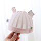 新生儿帽子夏季薄款女宝宝胎帽小兔子宝宝帽子婴儿帽洋气囟门帽