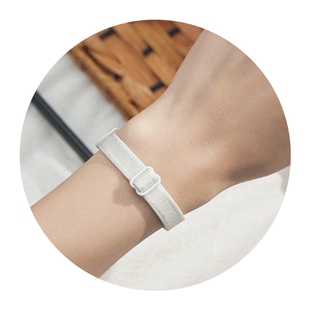 肩带手环两用内衣带肩带送男朋友情侣手环手链网红流行小皮筋