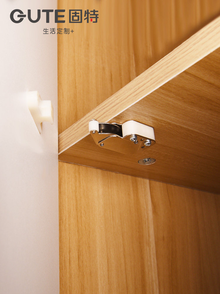 门扣弹簧按弹功能象鼻锁锁扣免拉手柜门反弹器碰珠柜吸拍拍锁