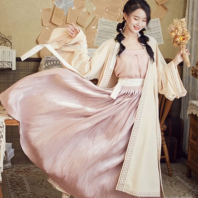 纯色宋抹古风宋制抹胸吊带内搭z汉服女背心小吊带里衣打底内衬改