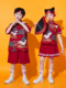 儿童中国风合唱服女童汉服表演服小学生运动会服装中国风国潮唐装