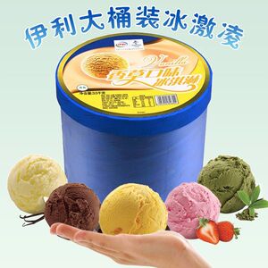伊利冰淇淋桶装图片