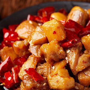 辣子鸡零食四川图片