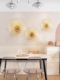 现代简约墙饰壁挂金属花朵壁饰客厅沙发背景墙装饰品玄关过道挂件