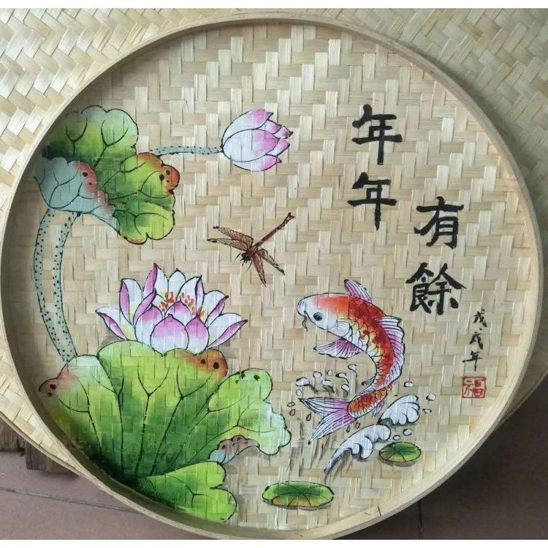 簸箕作画优秀作品图片