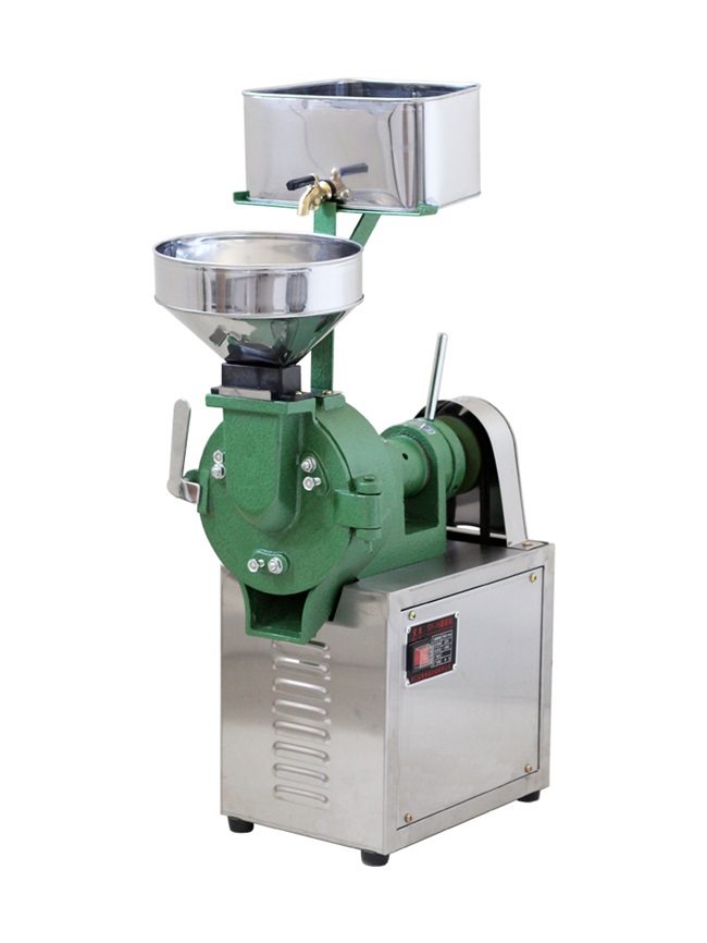 自动石磨芝麻酱中小型商用家用电动全磨浆机打米浆机花生机