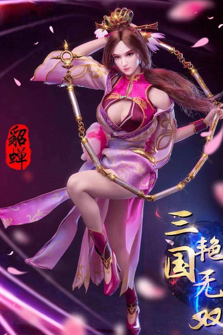 德艺魔玩 flagset fs-g002 1/6 三国艳无双 貂蝉