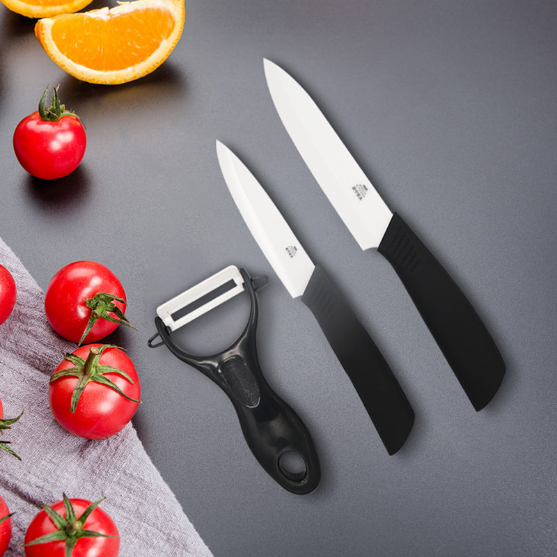 康宁餐具worldkitchen镜面陶瓷刀具三件套黑刃婴儿辅食水果刀刮刨已售