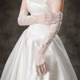 新娘手套法式复古蕾丝长款手套结婚纱礼服配饰造型旅拍照白色手套