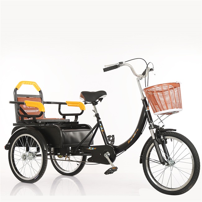 老人三轮车自行车脚踏图片