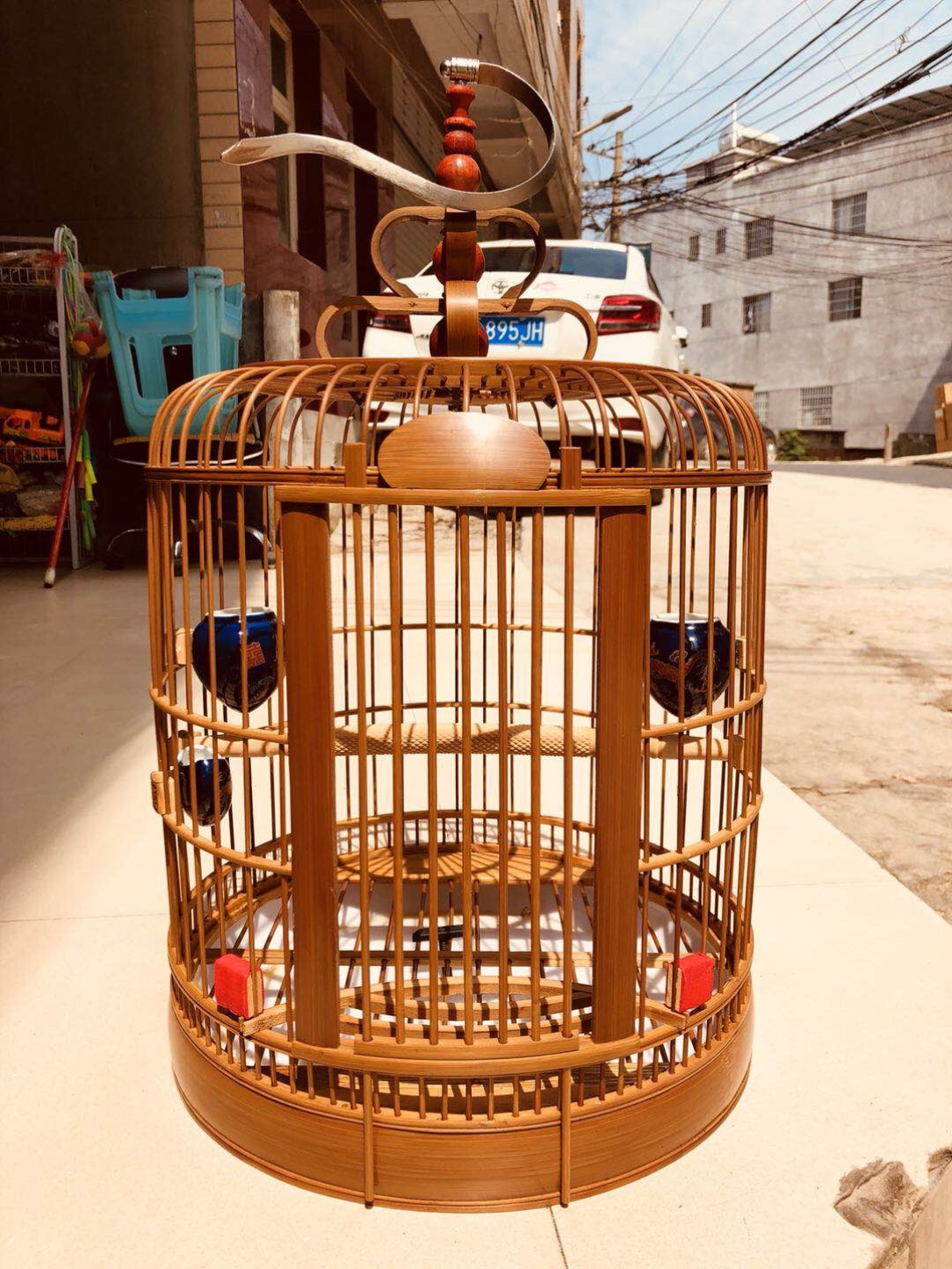 川笼画眉鸟笼子四川鸟笼成都画眉鸟笼贵州凯里鸟笼竹制笼手工鸟笼