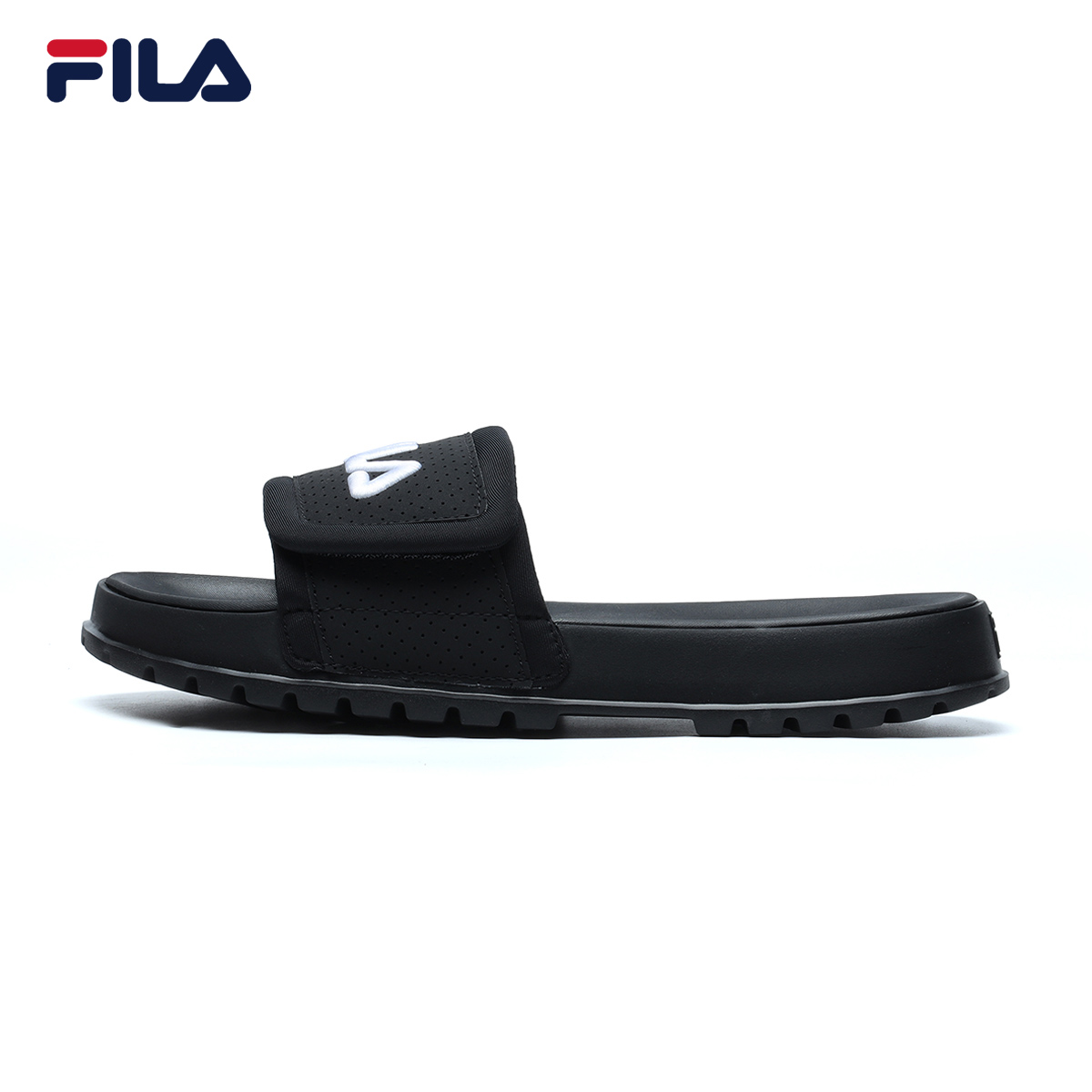 fila 斐乐官方运动拖鞋男 2021新款夏季舒适凉拖鞋沙滩鞋ponza