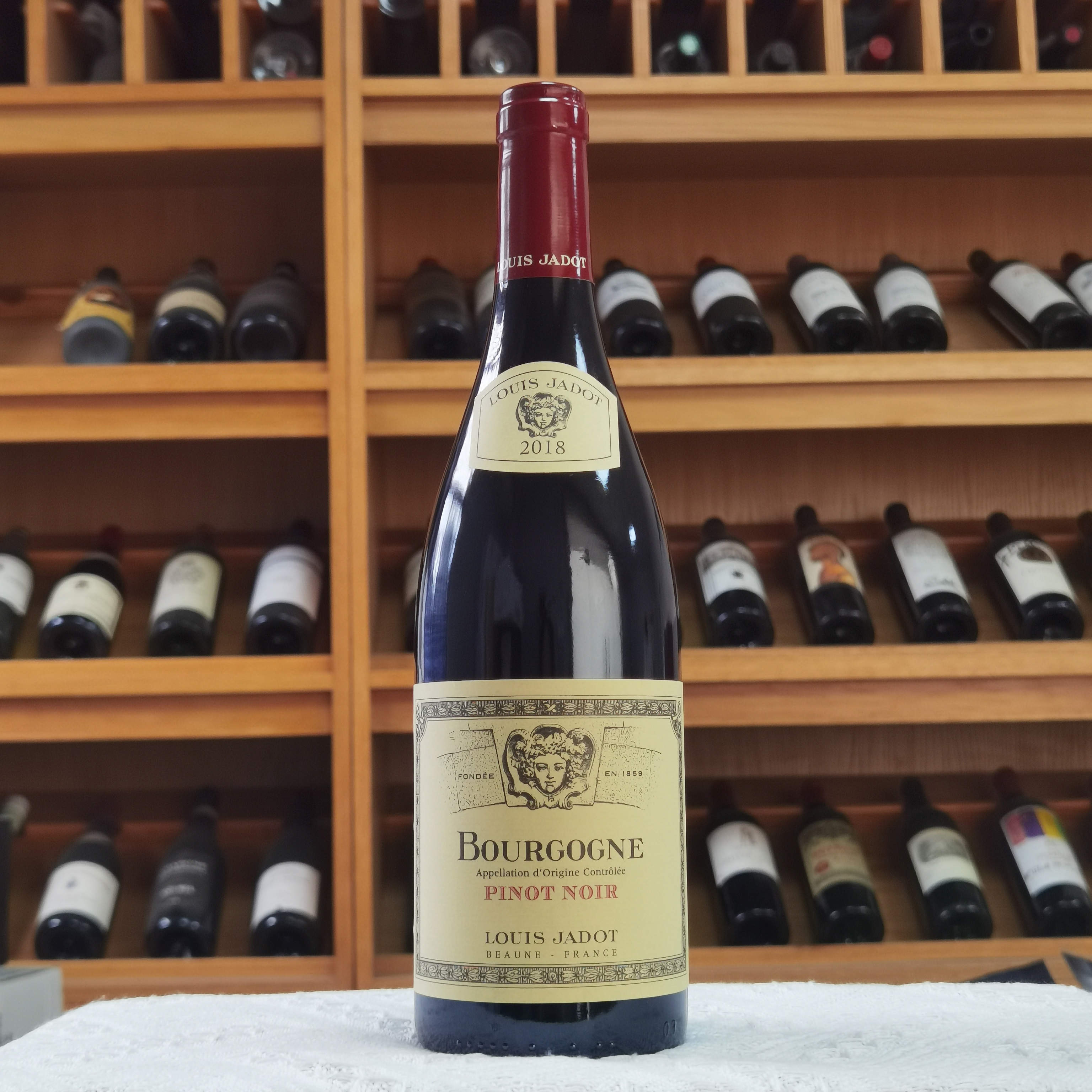 asc路易亚都勃艮第大区黑皮诺干红葡萄酒louis jadot法国进口红酒