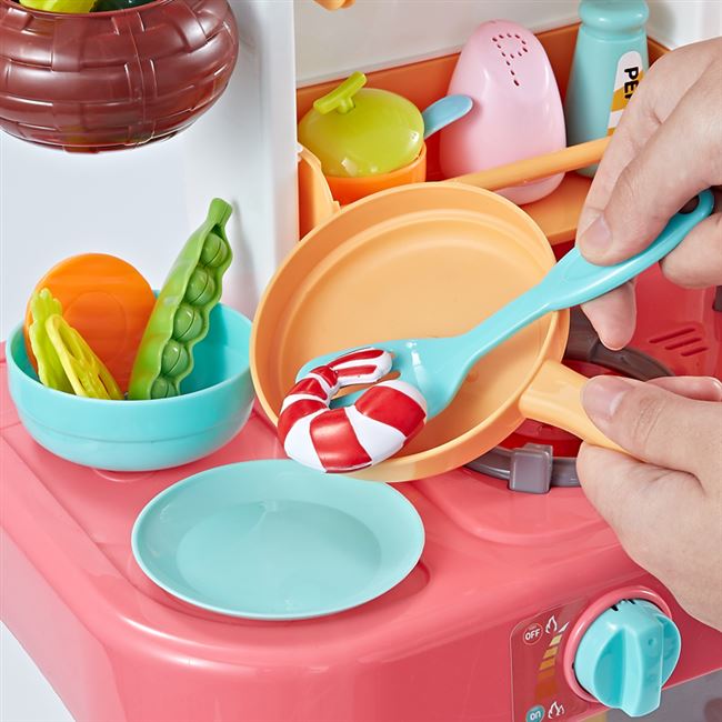 新儿童烧饭扮过家家酒办小厨房小厨师玩具煮饭仔模拟仿真全套装女