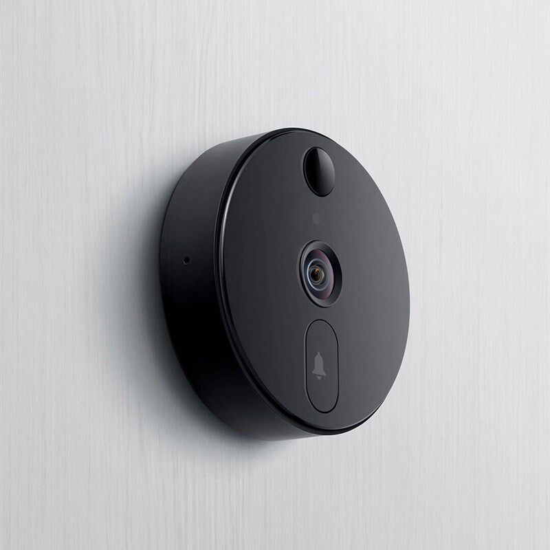 小米米家智能猫眼家用o远程可视猫眼高清摄像头监控报警门铃门镜2
