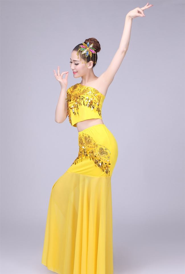 傣族服装女泰国传统服女新款图片