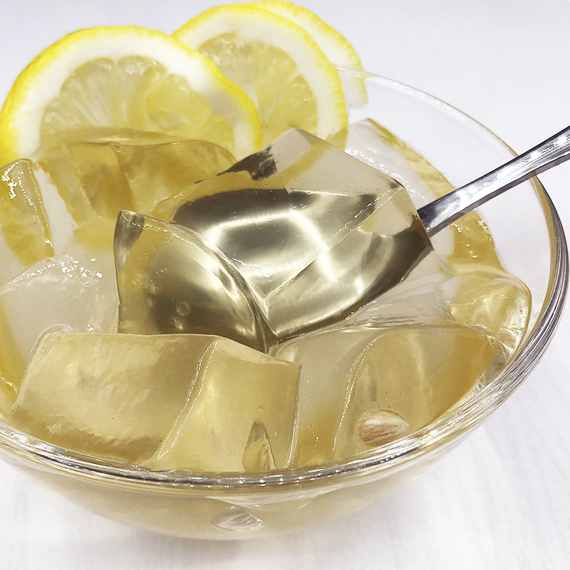 爱玉粉 爱玉冻粉透明果冻果汁甜品奶茶店专用茶冻原料1kg包邮